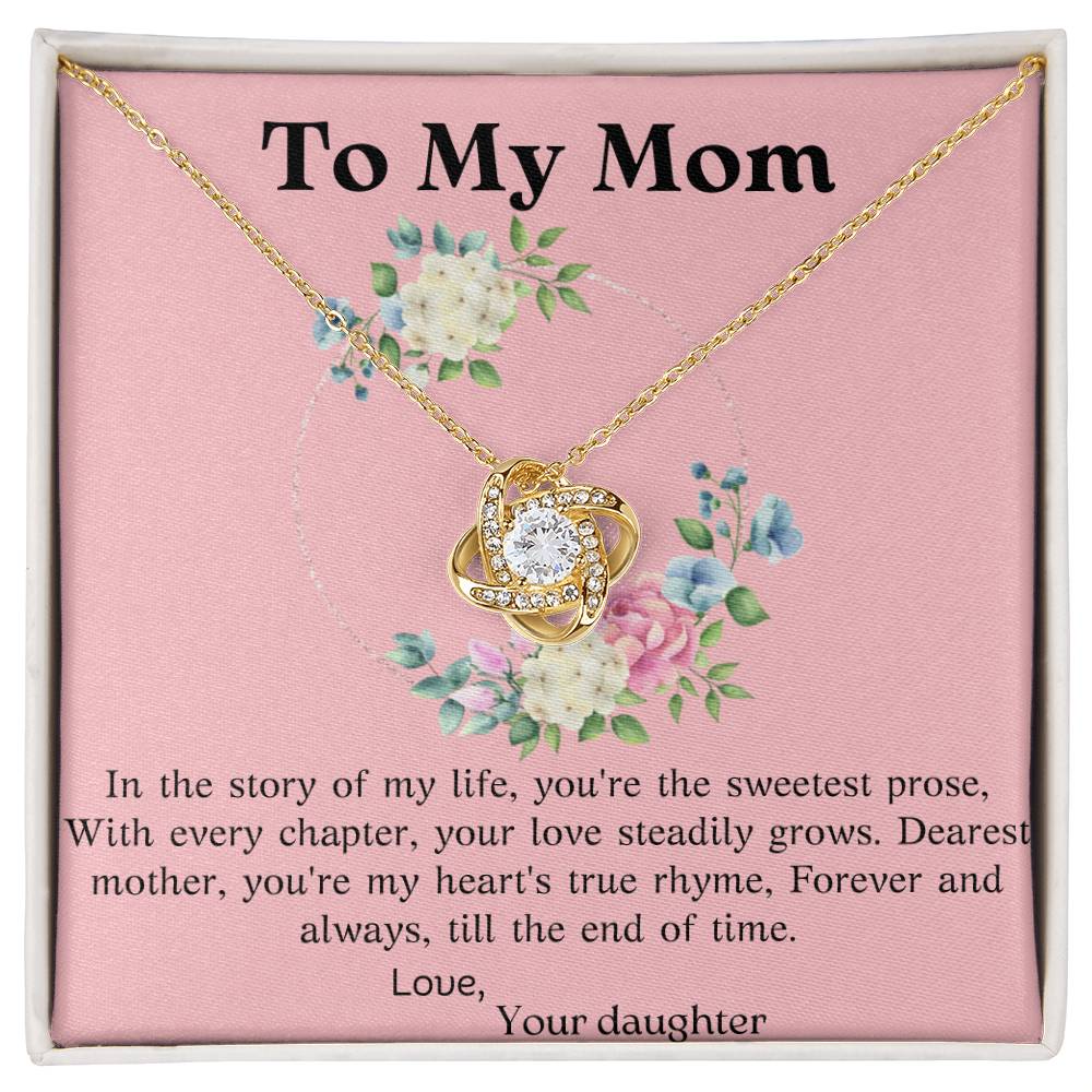 Love Knot Necklace For Mom