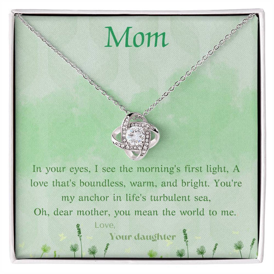 Love Knot Necklace For Mom