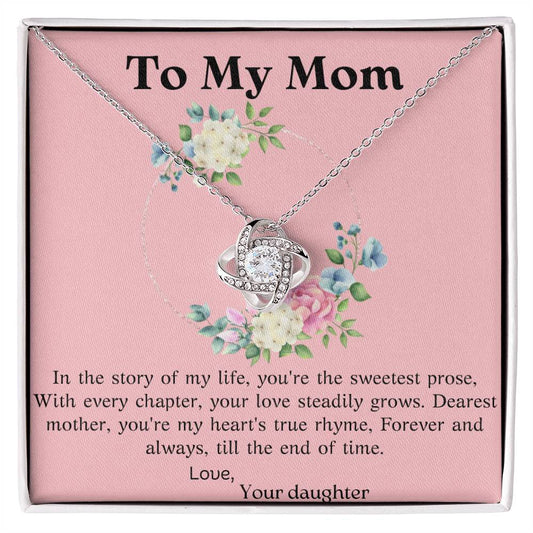 Love Knot Necklace For Mom