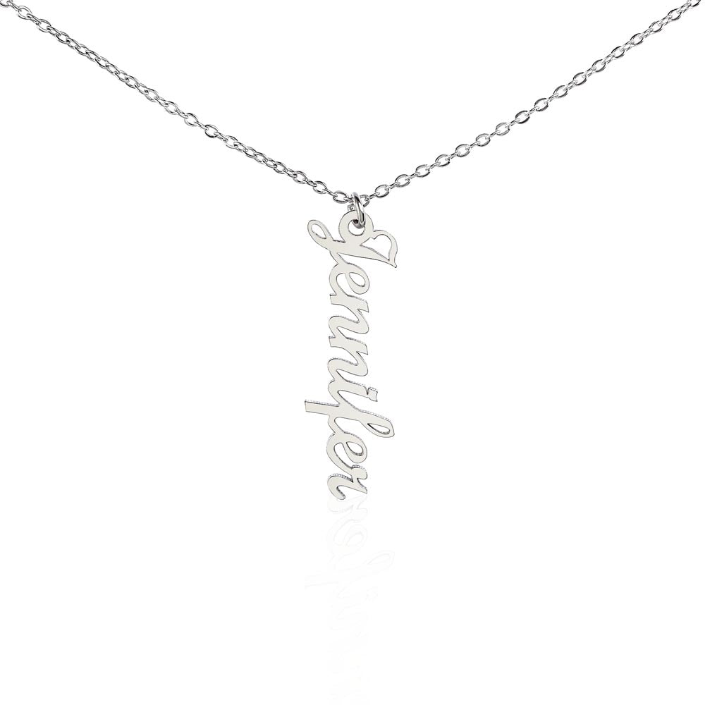 Personalized Name Necklace for Mom With Up To Four Names of Children MADE IN THE USA!